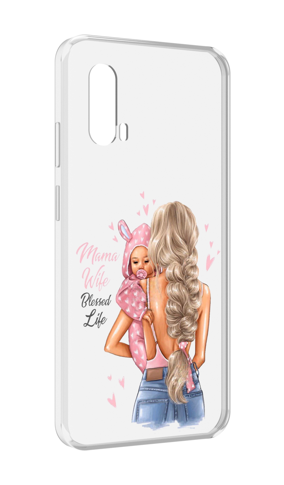 

Чехол MyPads Mama-wibe для Blackview BV7100, Прозрачный, Tocco