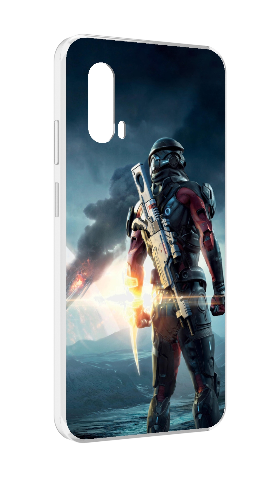 

Чехол MyPads Mass Effect Andromeda Ryder для Blackview BV7100, Прозрачный, Tocco