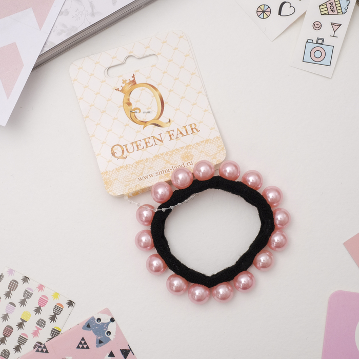 

Резинка Queen Fair 3780221 розовая, 1 шт, Розовый, 3780221