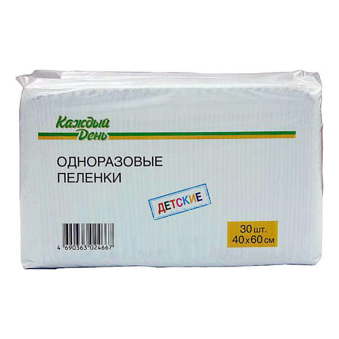 Простая 60. Пеленки детские каждый день одноразовые впитывающие 60x40 см 30 шт. Ашан пеленки одноразовые впитывающие 40x60. Пелёнки одноразовые 60х60 Ашан. Каждый день пеленки одноразовые 30 штук 40*60.