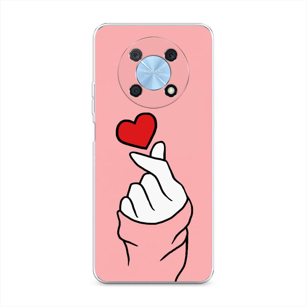 

Чехол Awog на Huawei Nova Y90 "Милое сердечко", Разноцветный