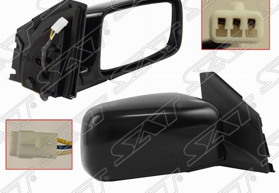 

Зеркало Mitsubishi Lancer 03-10 Rh 3 Контакта