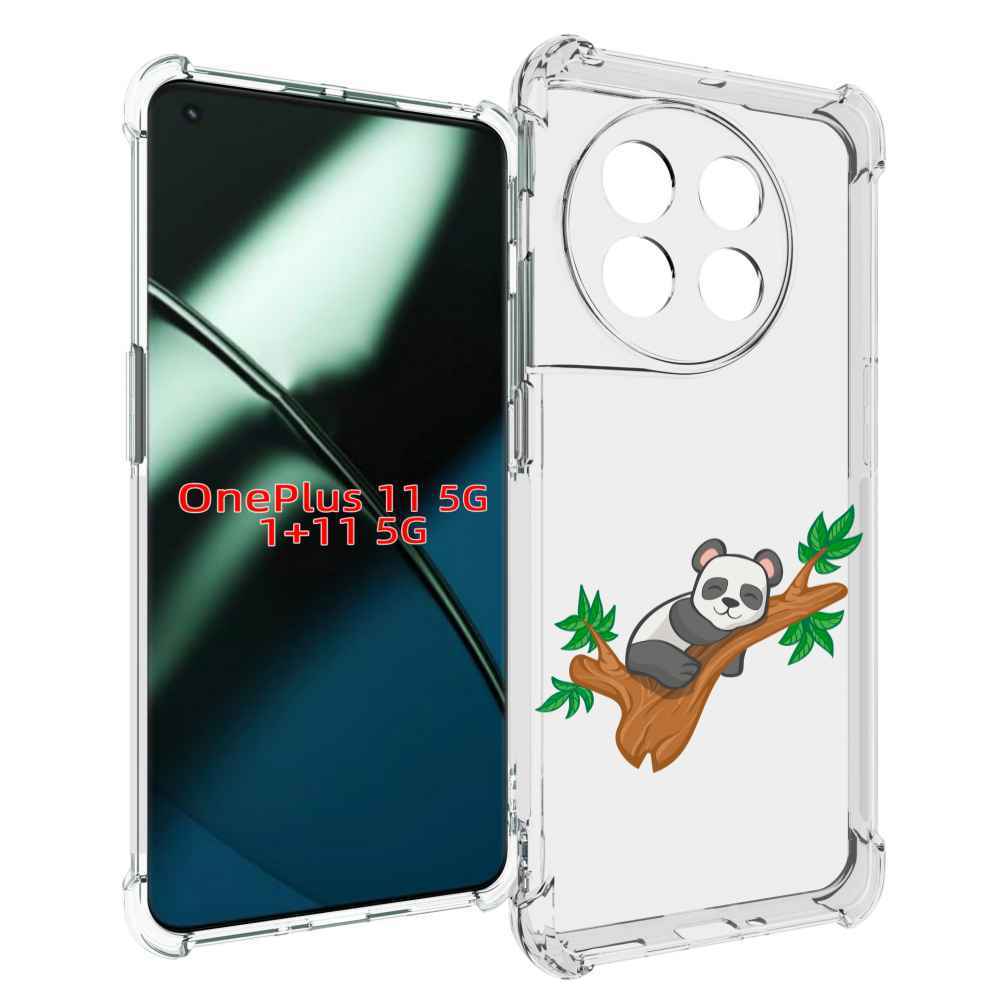 

Чехол MyPads панда-на-деревце для OnePlus 11, Прозрачный, Tocco