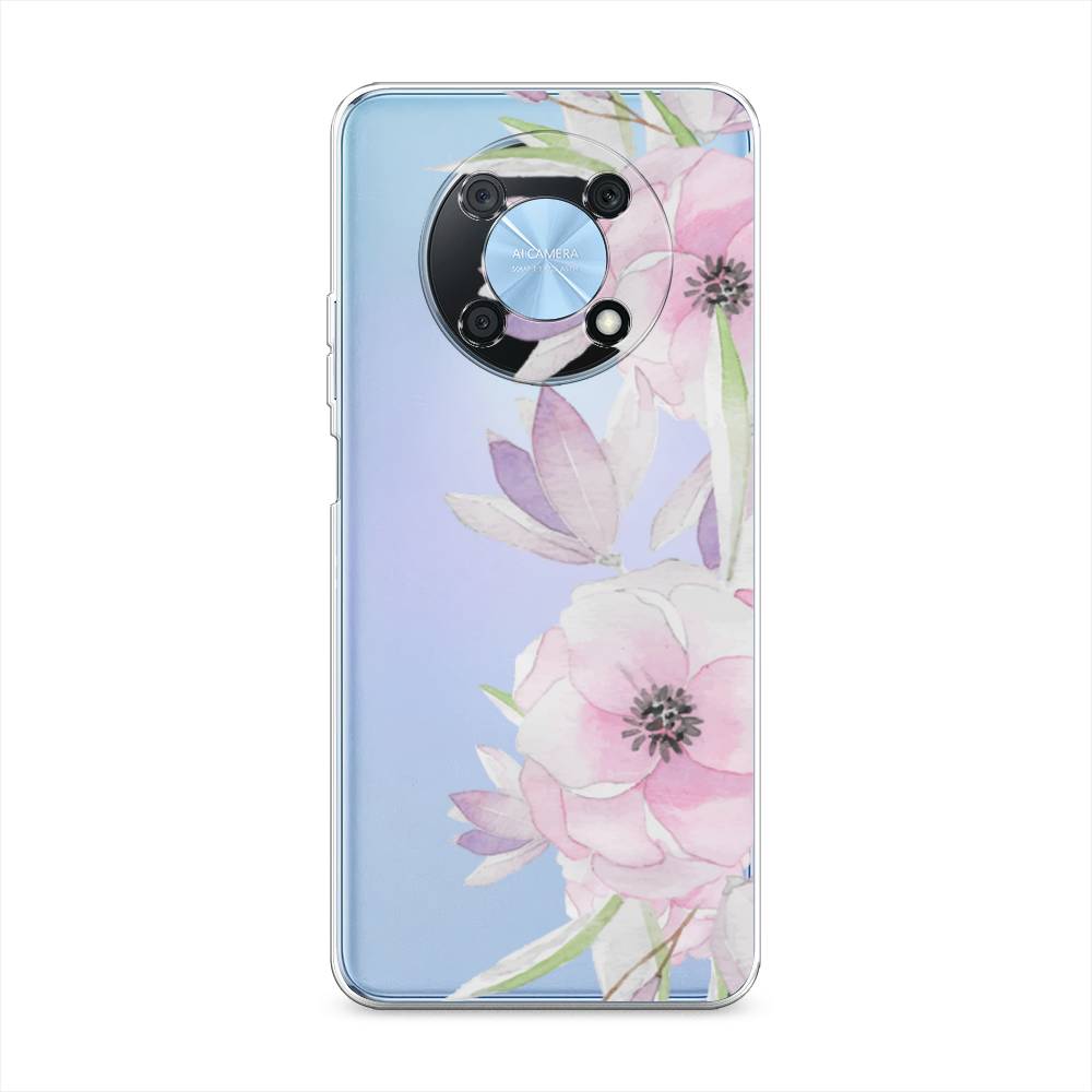 

Чехол Awog на Huawei Nova Y90 "Нежные анемоны", Разноцветный