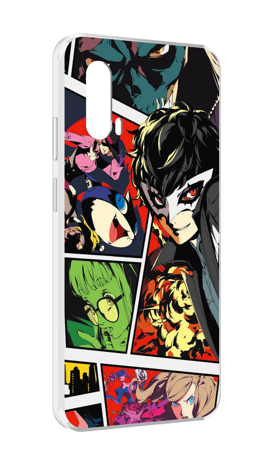 

Чехол MyPads Persona 5 art для Blackview BV7100, Прозрачный, Tocco
