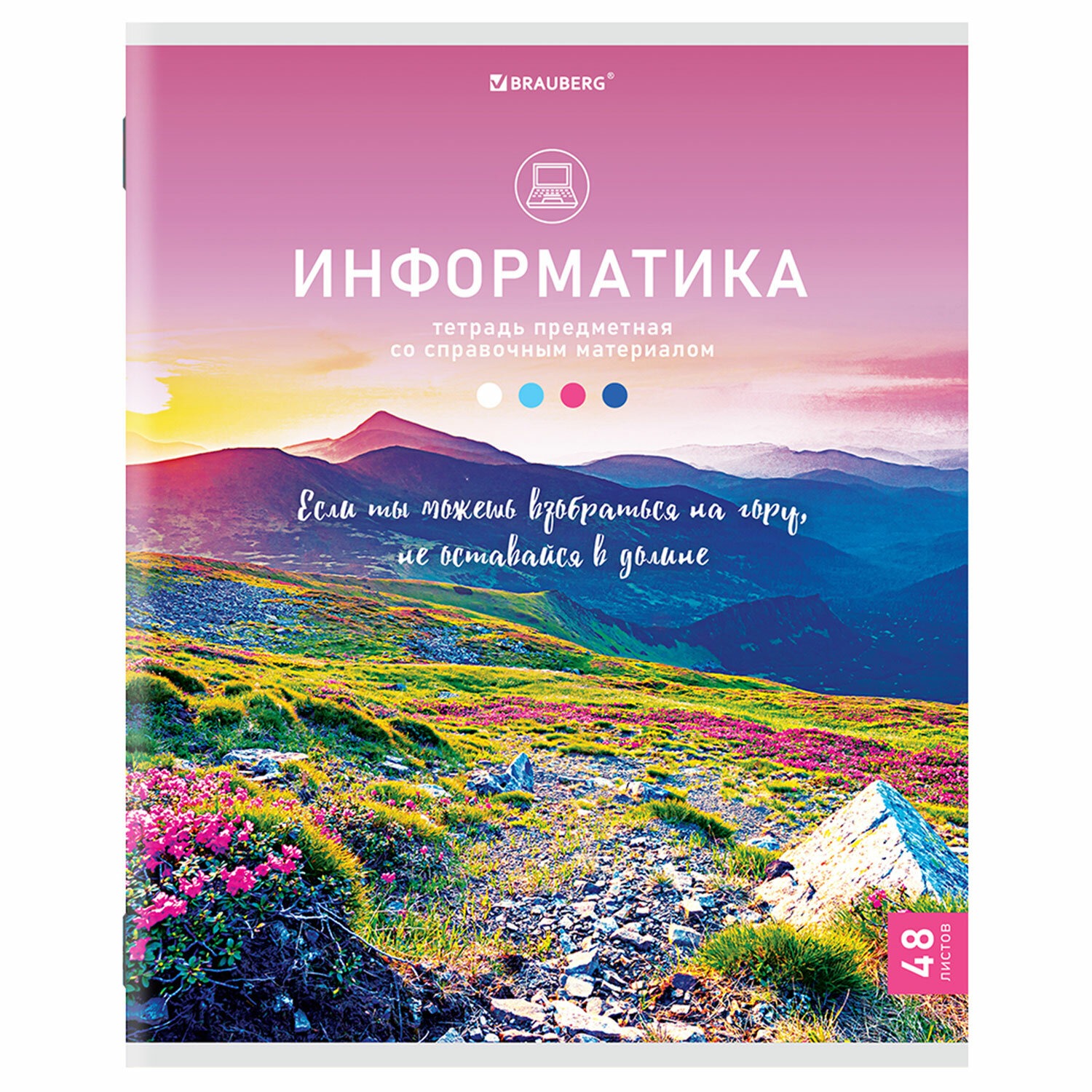 

Набор из 20 шт, Тетрадь предметная Brauberg Классика NATURE 48 л., Информатика