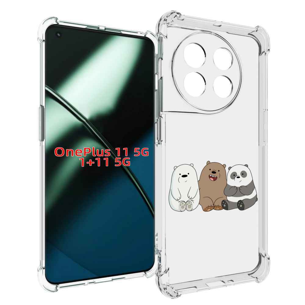 

Чехол MyPads панды детский для OnePlus 11, Прозрачный, Tocco