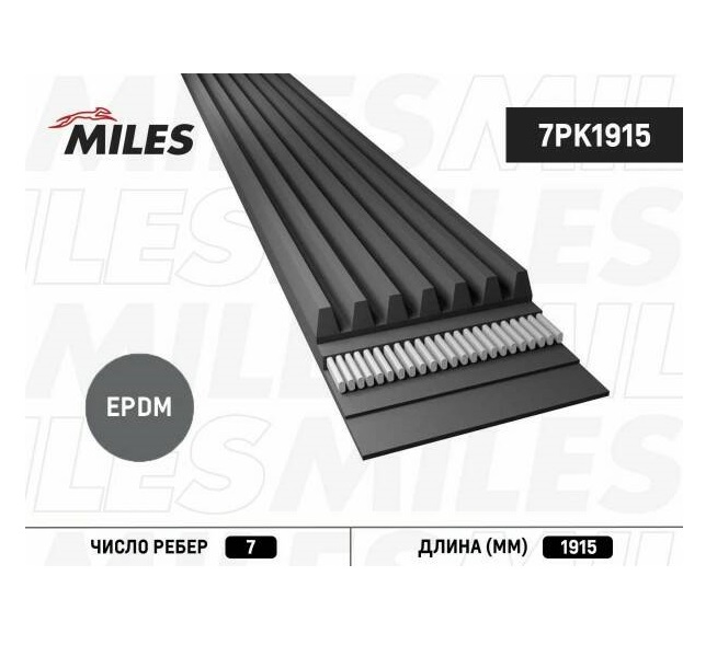 

MILES 7PK1915 Ремень поликлиновой 7PK1915