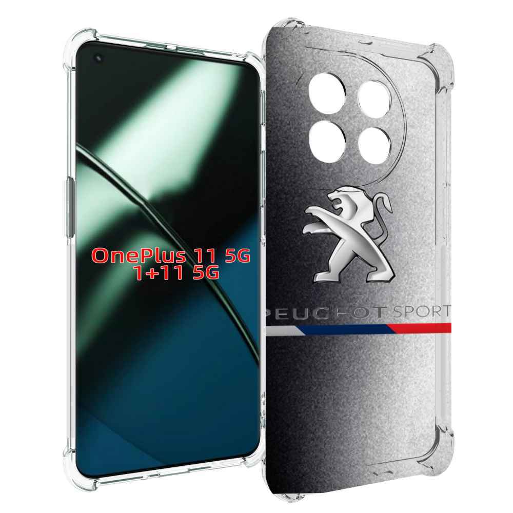 

Чехол MyPads пежо-peugeot-1 для OnePlus 11, Прозрачный, Tocco