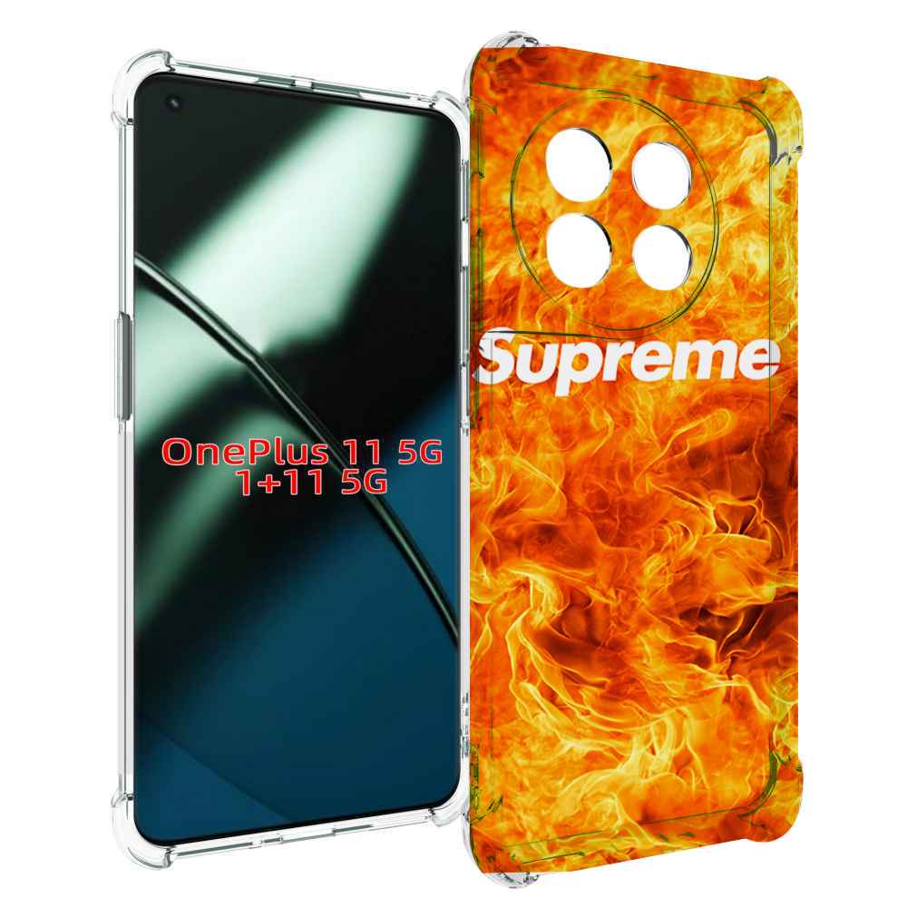 

Чехол MyPads пламя-пламенное суприм для OnePlus 11, Прозрачный, Tocco