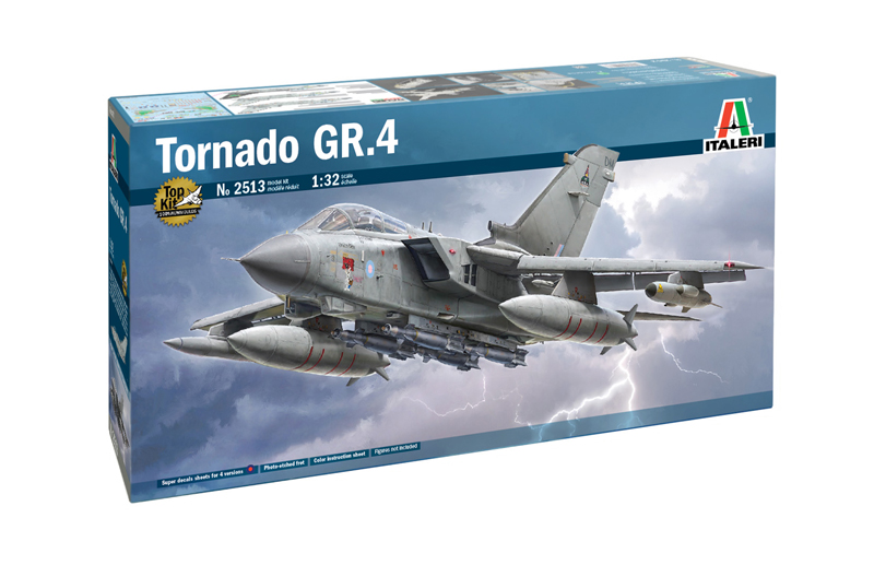 

Сборная модель Italeri 1/32 Самолёт Tornado Gr. 4 2513