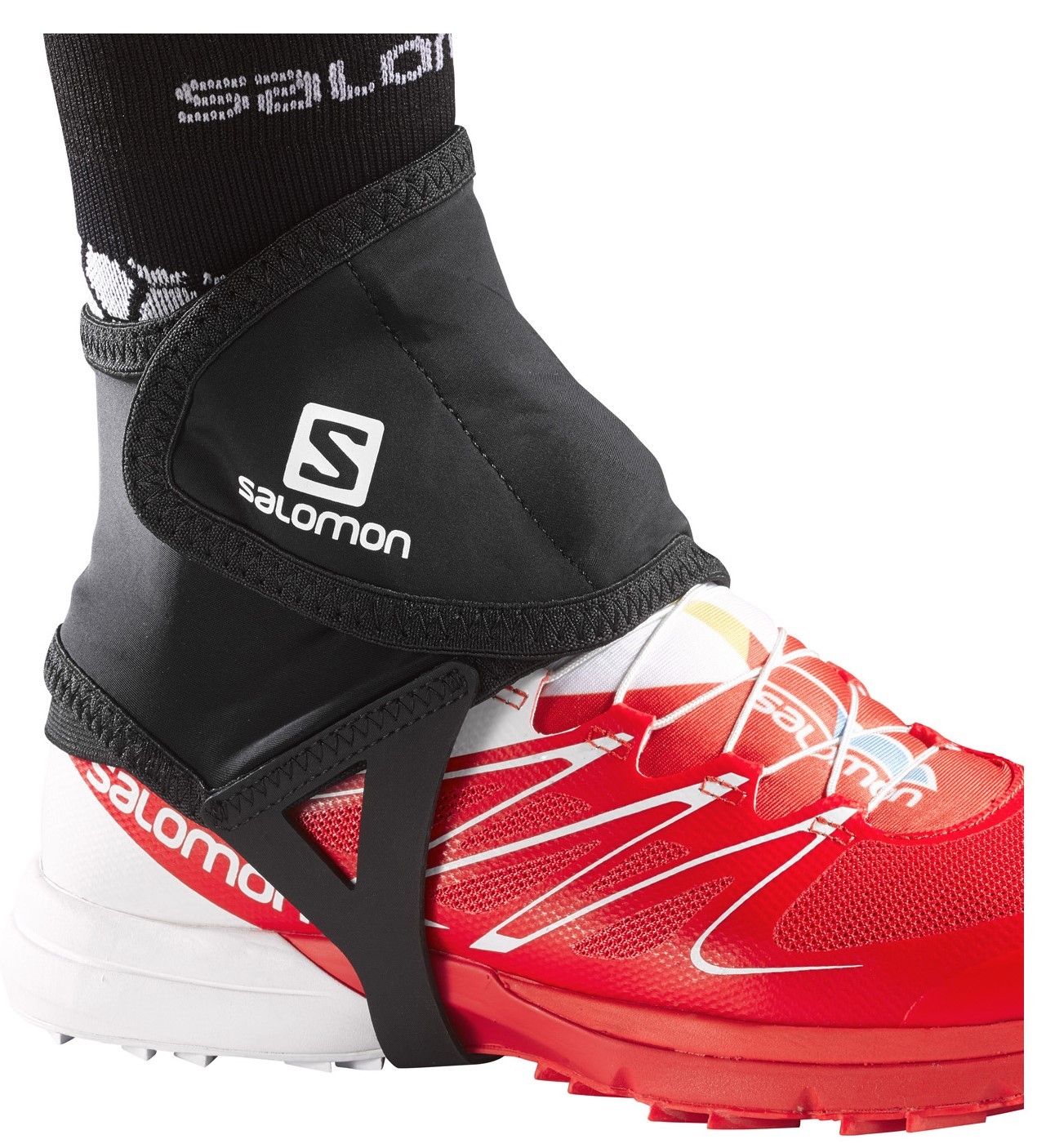 фото Гетры salomon trail gaiters low black