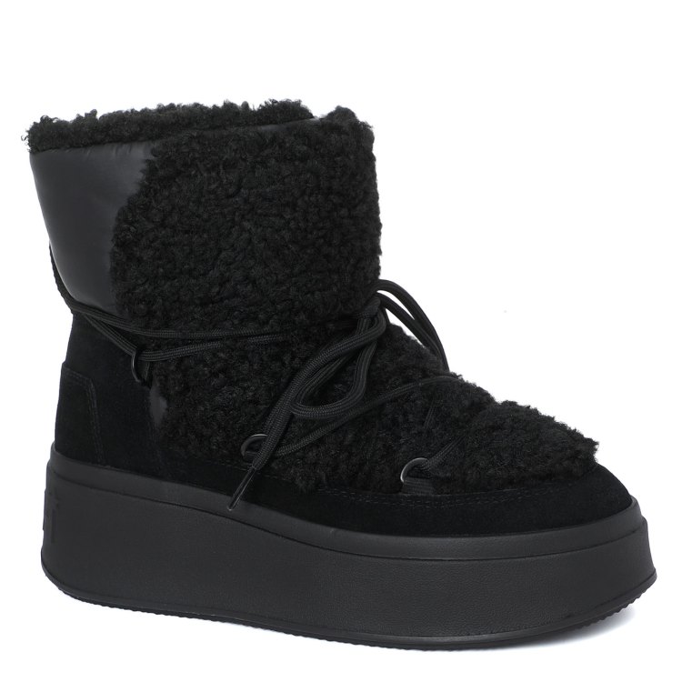 

Угги женские Ash MOBOO черные 36 EU, Черный, MOBOO