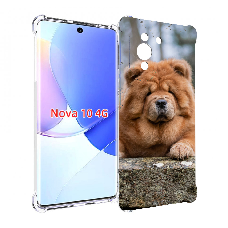 

Чехол MyPads чау чау для Huawei Nova 10, Прозрачный, Tocco