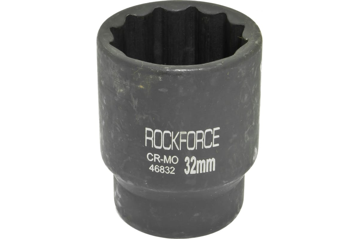 Головка торцевая 3/4 32мм 12-ти гранная ударная rockforce ROCK FORCE RF46832