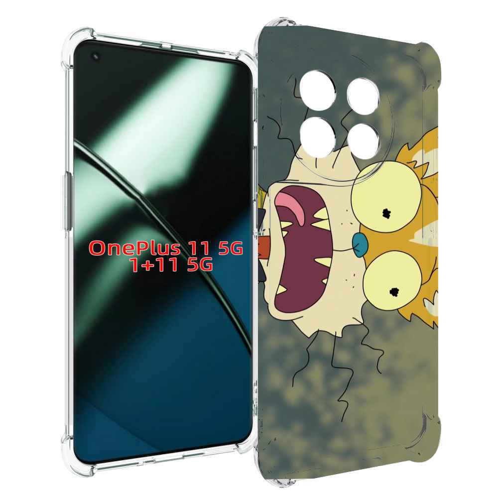 

Чехол MyPads пугливый кот для OnePlus 11, Прозрачный, Tocco