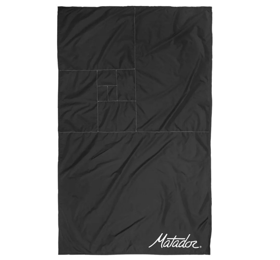 Коврик туристический Matador Pocket Blanket 3.0 black 160 x 110 x 1 см