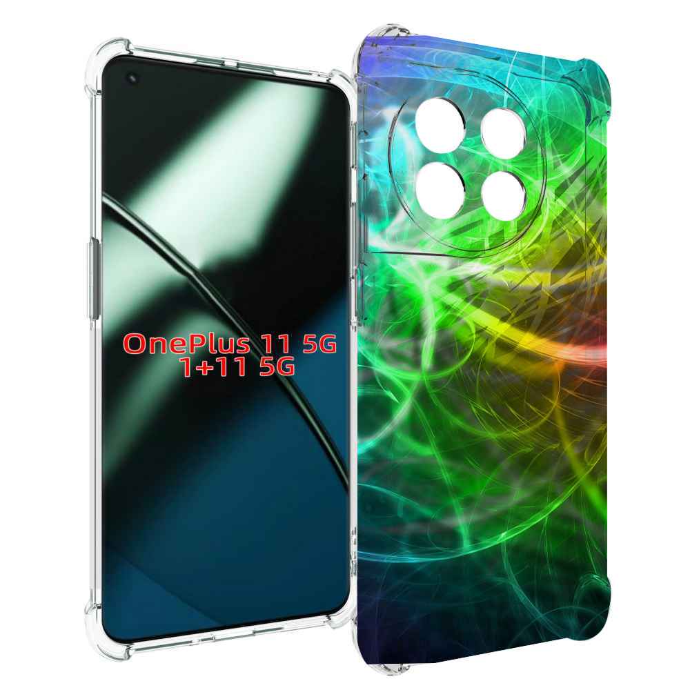 

Чехол MyPads разноцветная-абстракция-линиями для OnePlus 11, Прозрачный, Tocco