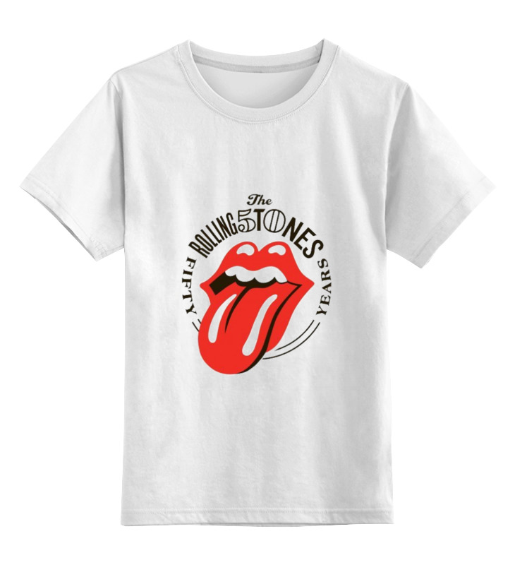 Футболка детская Printio The rolling stones цв. белый р. 140 футболка детская printio rolling stones цв белый р 152