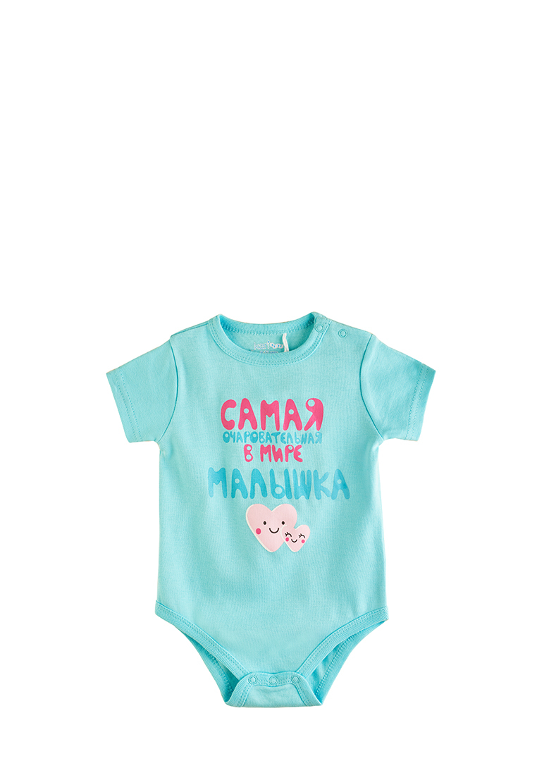 

Боди детское Kari baby SS22B1220804 цв. бирюзовый р. 56, SS22B1220804
