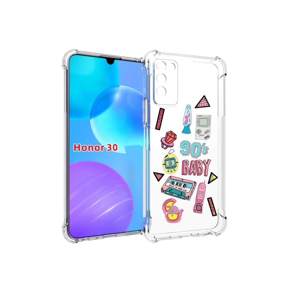 

Чехол MyPads гаджеты-90х для Huawei Honor 30 Lite, Tocco