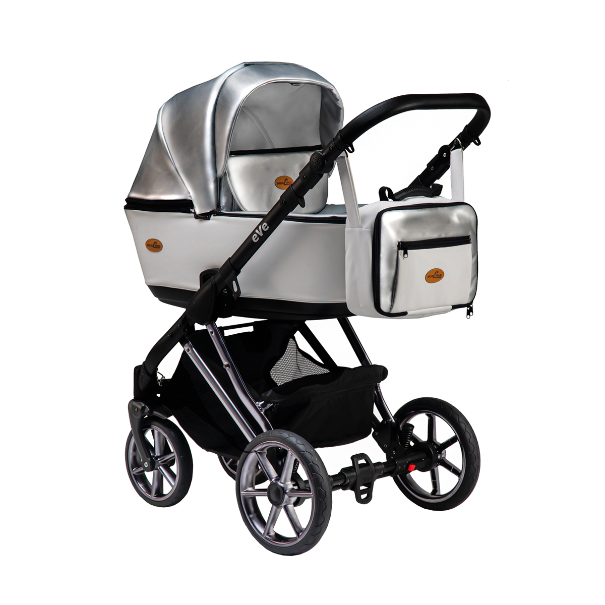 

Детская коляска 2в1 maEma eVe LE Silver White LE, Eve Le