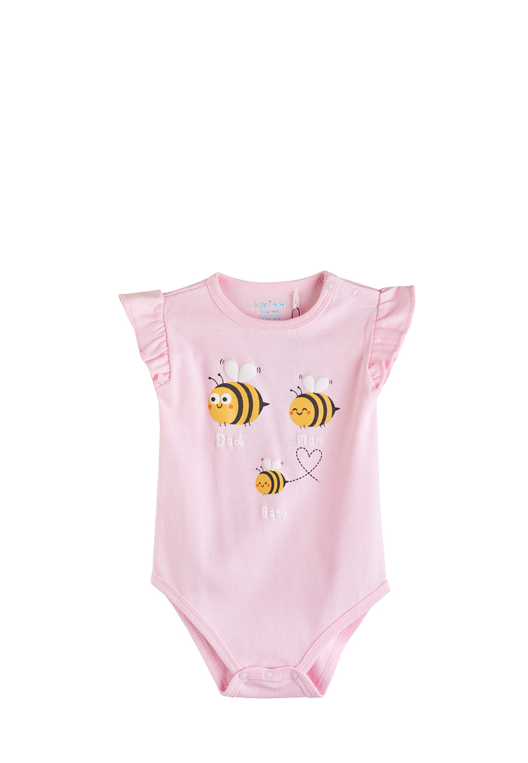 

Боди детское Kari baby SS22B1230804 цв. розовый р. 68, SS22B1230804