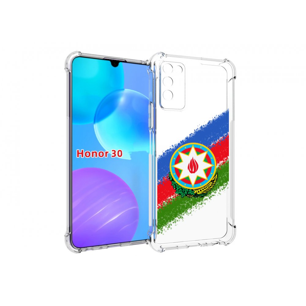 

Чехол MyPads герб флаг Азербайджана для Huawei Honor 30 Lite, Tocco