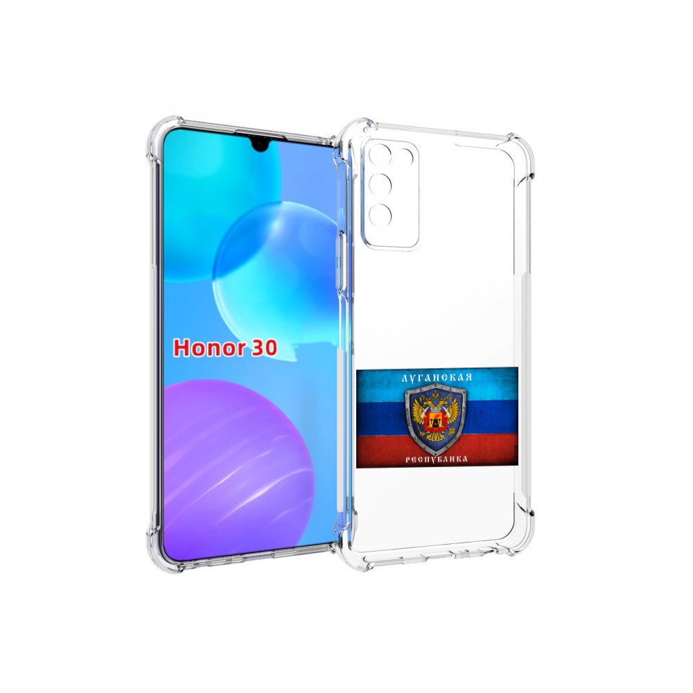 

Чехол MyPads герб флаг ЛНР-1 для Huawei Honor 30 Lite, Tocco