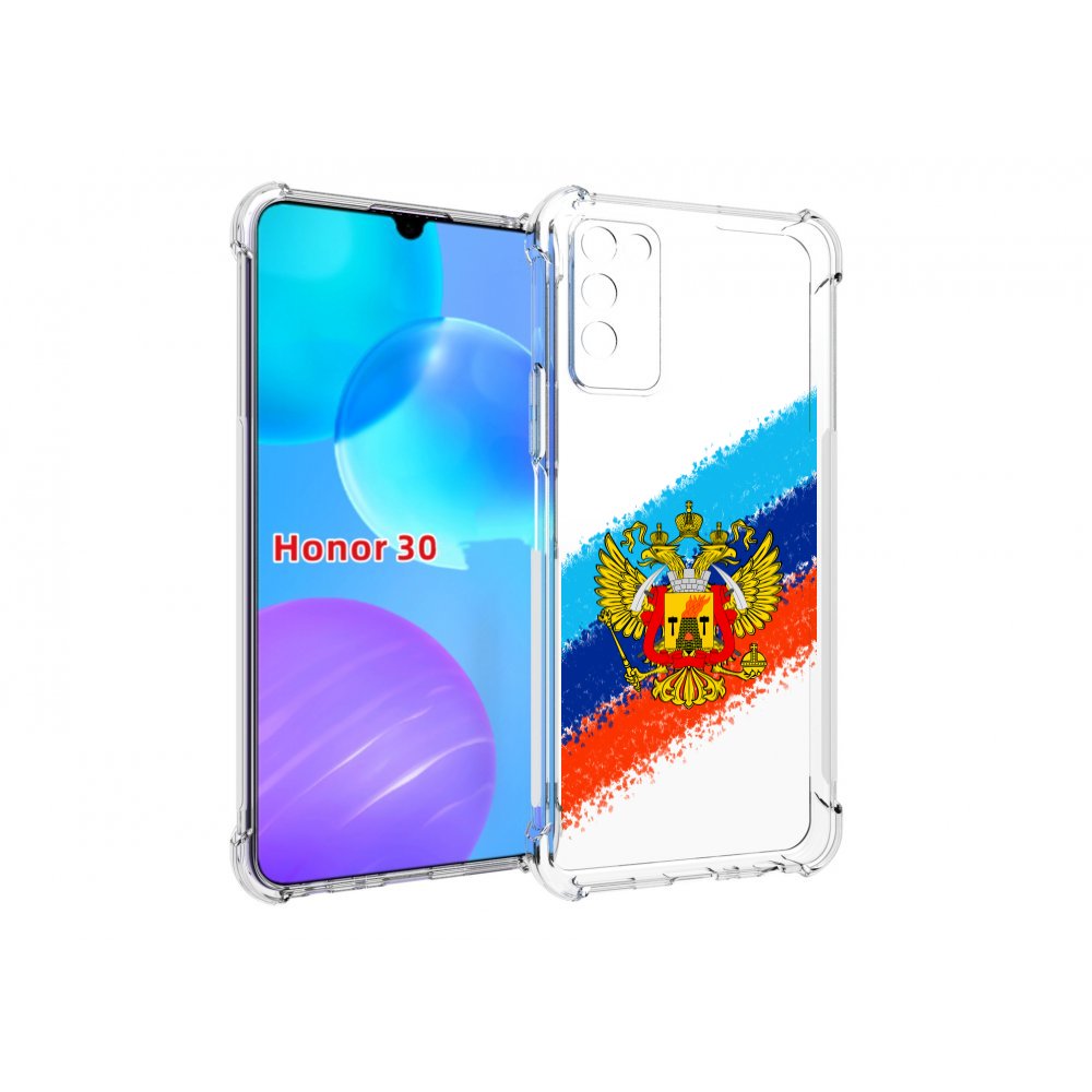 

Чехол MyPads герб флаг ЛНР для Huawei Honor 30 Lite, Tocco