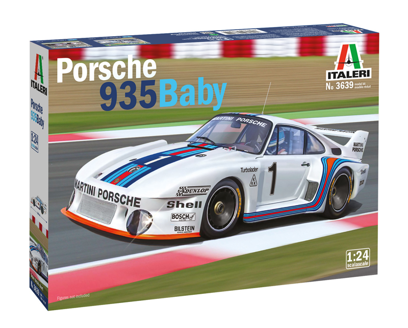 фото Сборная модель italeri 1/24 porsche 935 "baby" 3639