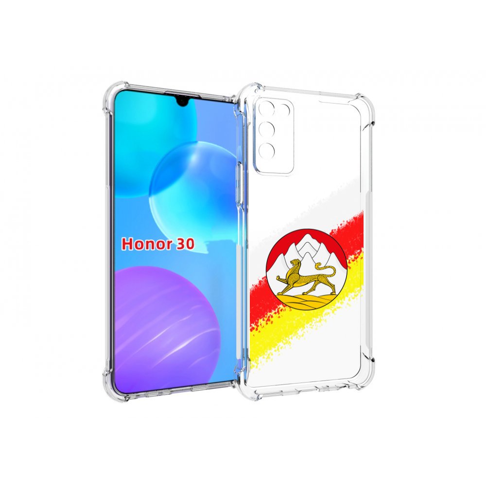

Чехол MyPads герб флаг южная осетия для Huawei Honor 30 Lite, Tocco