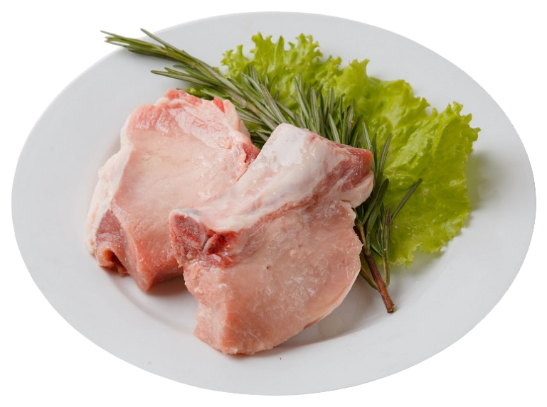 

Котлета из свинины на кости натуральная охлажденная 1 кг