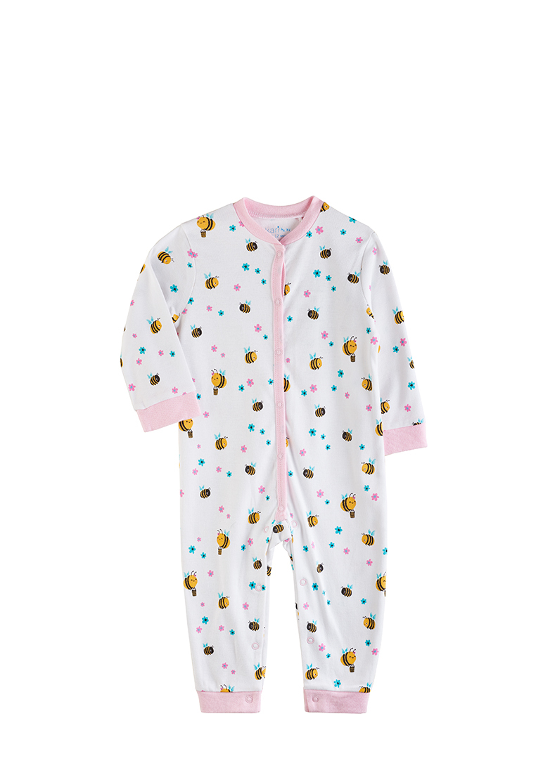 фото Комбинезон детский kari baby ss22b1350804 цв. белый р. 68