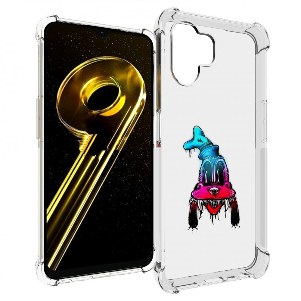 

Чехол бампер MyPads Гуффи для Realme 10 5G противоударный, Прозрачный, Tocco