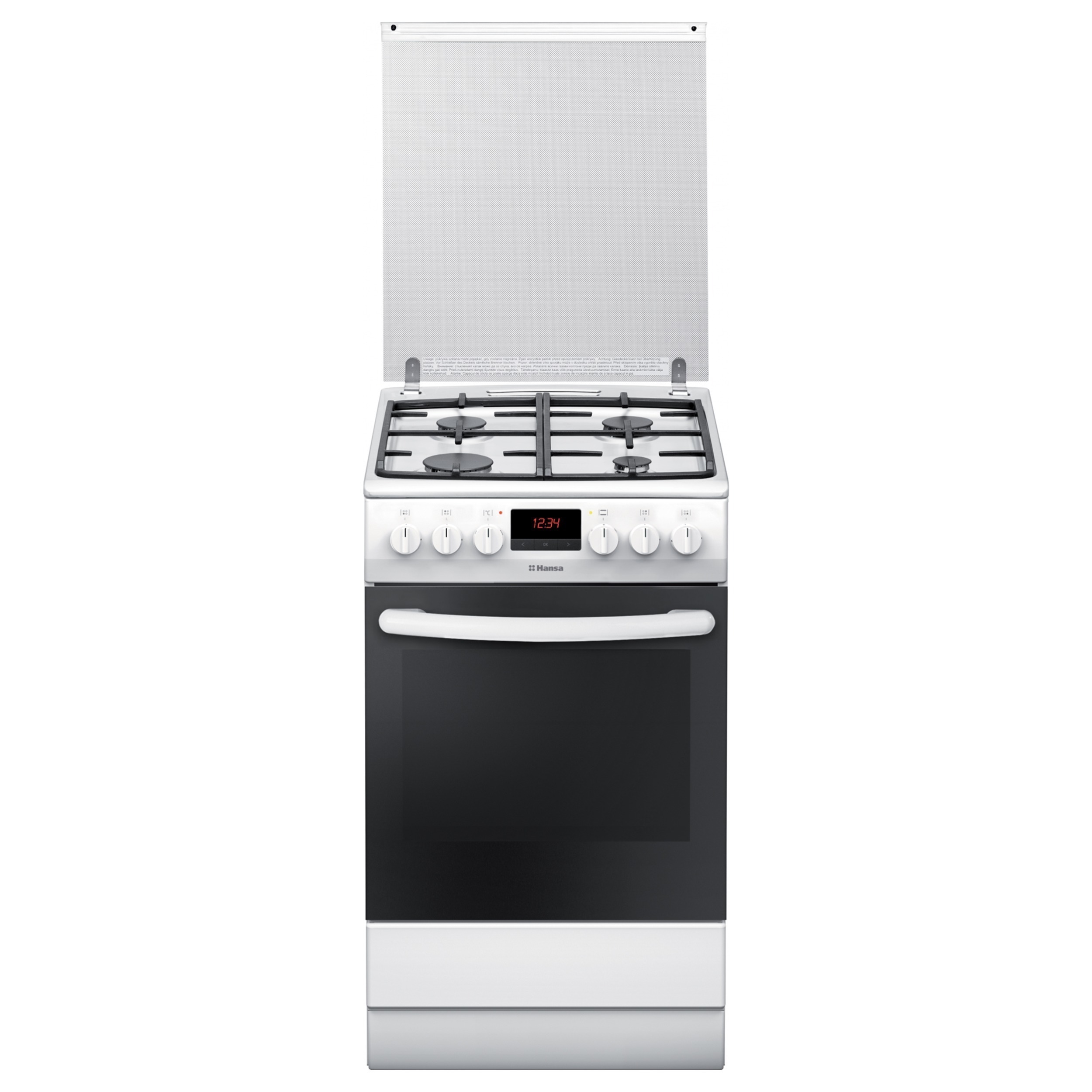 

Комбинированная плита Hansa FCMW58240 White, FCMW58240