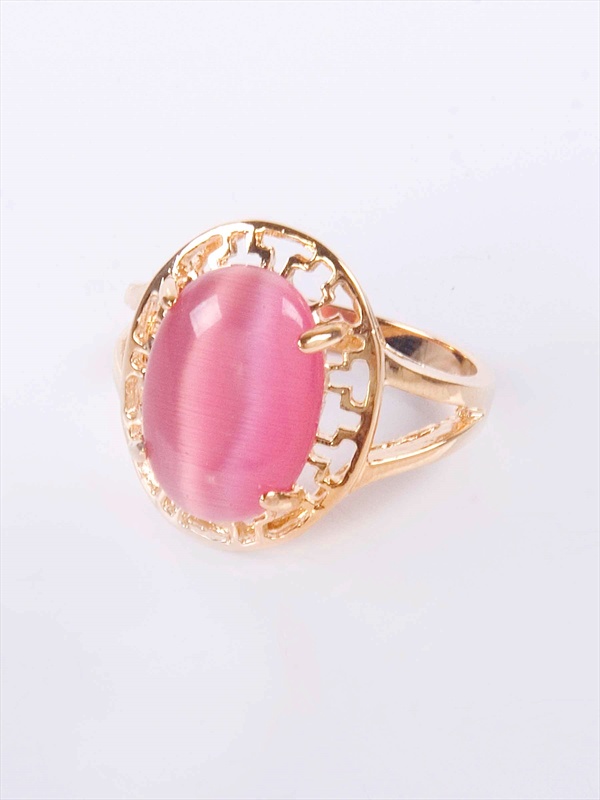 

Кольцо из бижутерного сплава р.  Lotus Jewelry 897R-07CA-pink, кошачий глаз, 897R-07CA-pink