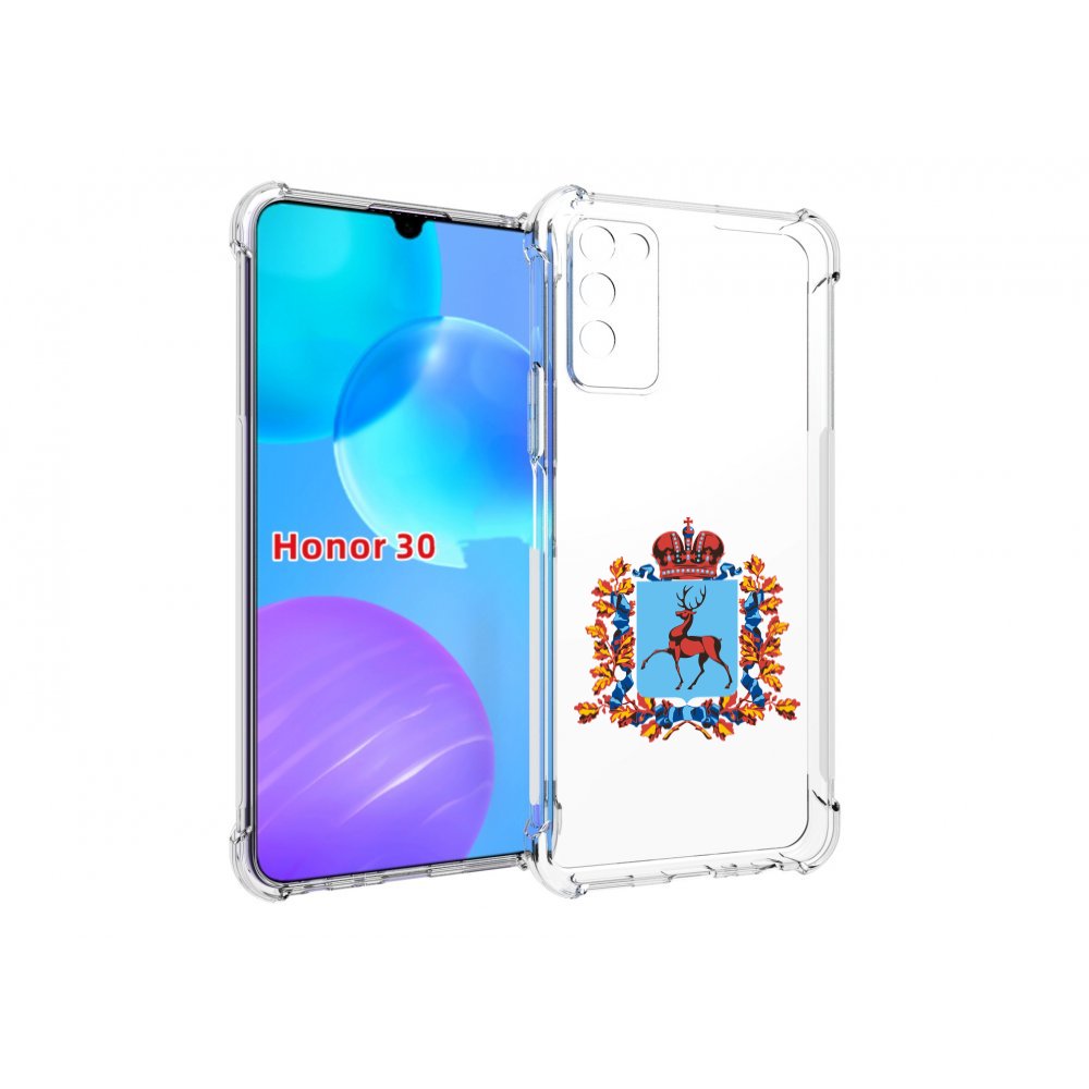 

Чехол MyPads герб-нижегородская-область для Huawei Honor 30 Lite, Tocco