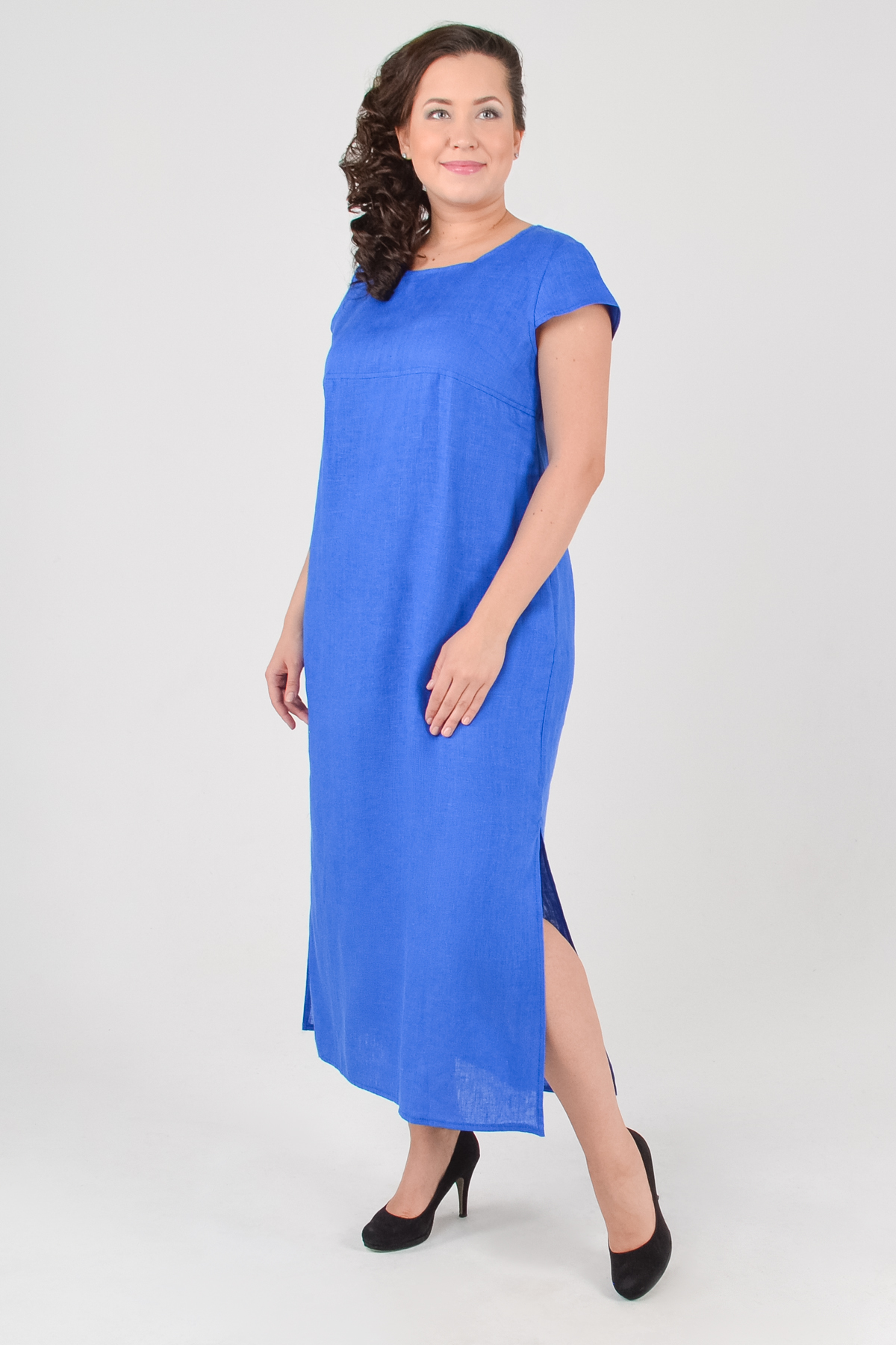 Платье женское Gabriela gb-5169 синее 48 RU