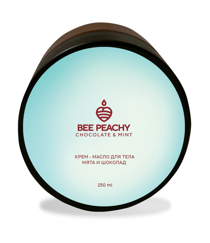 Крем-масло для тела Мята и шоколад Bee Peachy Cosmetics