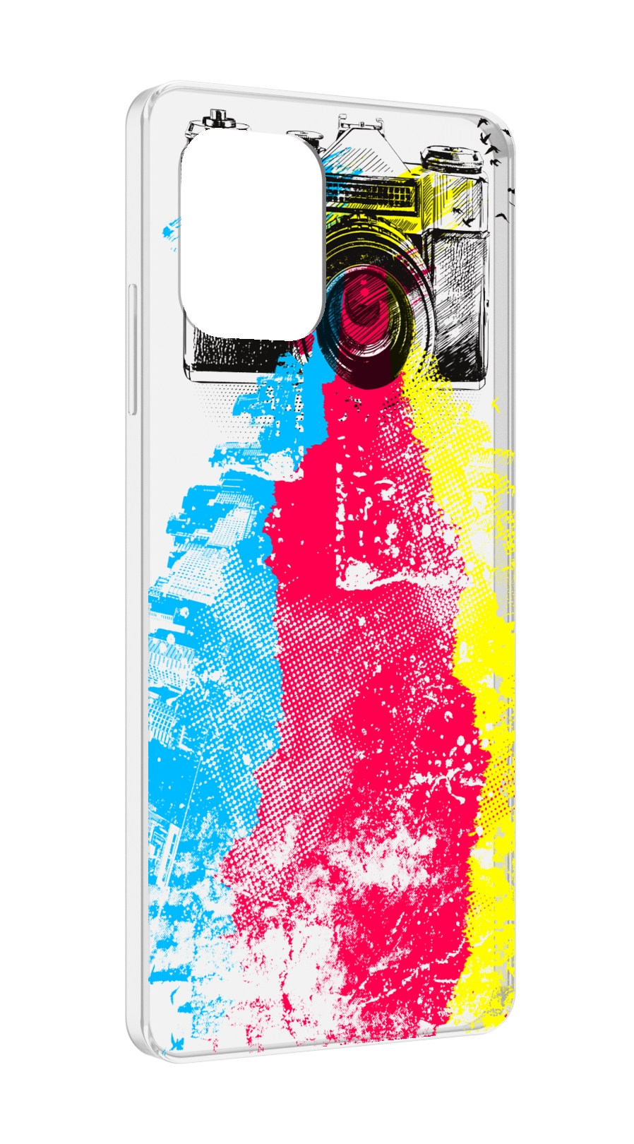 

Чехол MyPads цветной фотоаппарат для UMIDIGI Power 7 Max / Power 7S, Прозрачный, Tocco