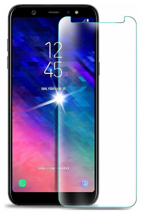 

Защитное стекло (без рамки) Full Glue для Samsung Galaxy A6 Plus (2018), прозрачное