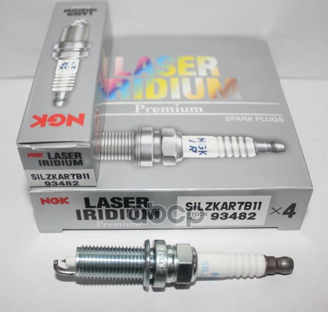 

NGK-NTK 'SILZKAR7B11 Свеча зажигания 93482 1шт