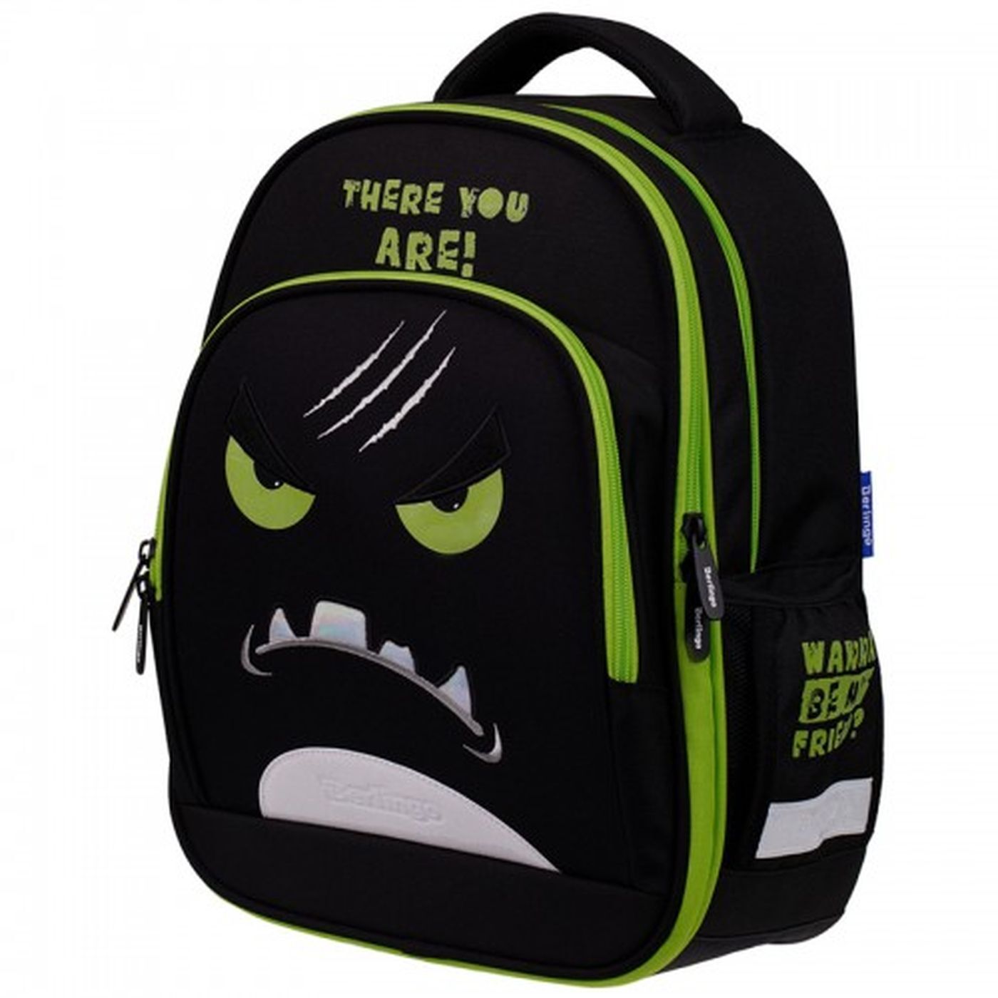 

Ранец Berlingo Flash Scary Face облегченный 37 x 28 x 16 см