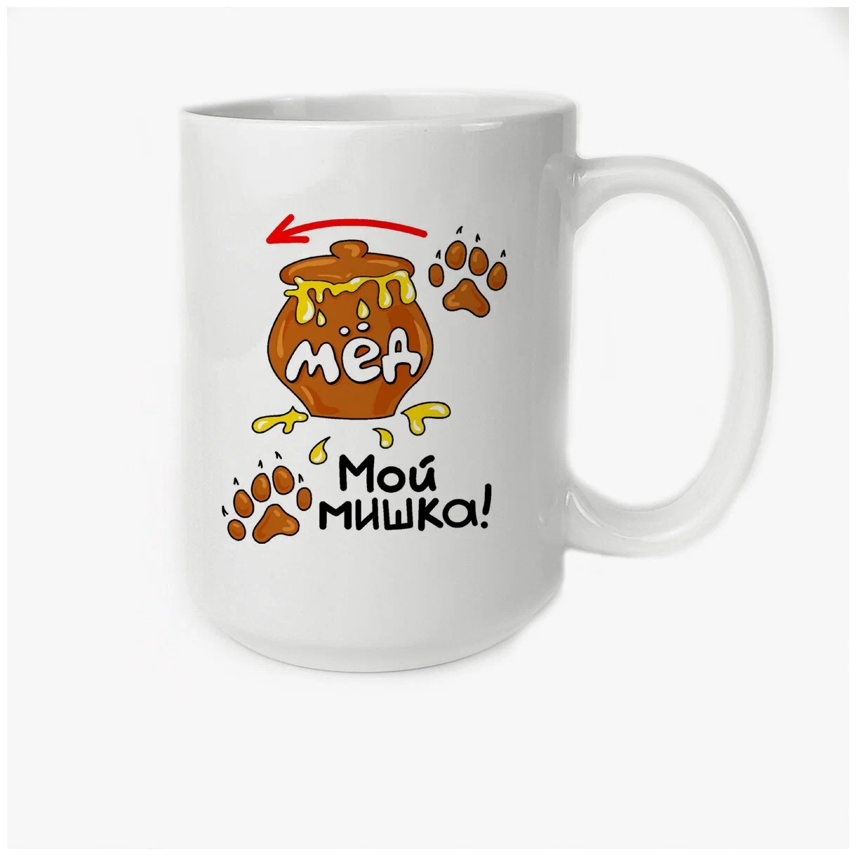 

Кружка CoolPodarok Мой мишка есть пара