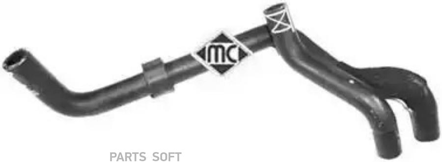 

Патрубок Metalcaucho 09324