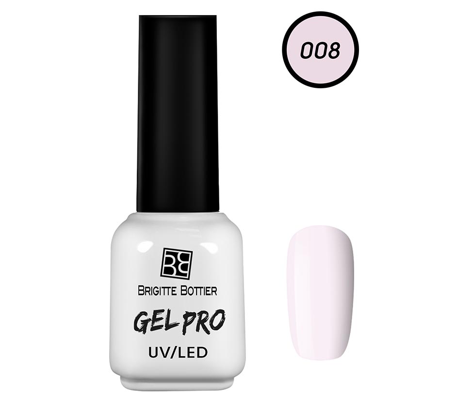 

Гель-лак для ногтей Brigitte Bottier Gel PRO 008 бледный кизил 12 мл