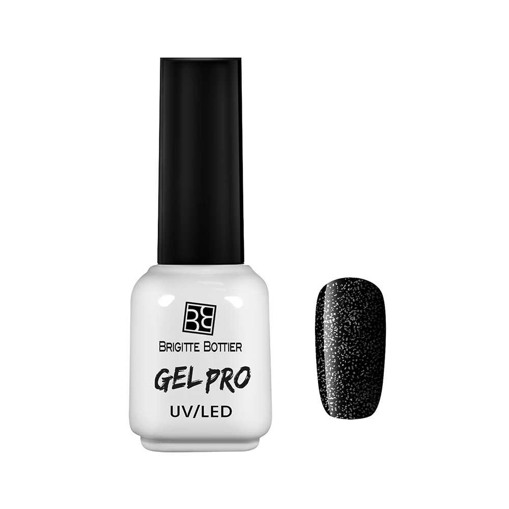 Топ с легким шиммером, 601 серебристый / GEL PRO Space Glow Top, silver 12 мл