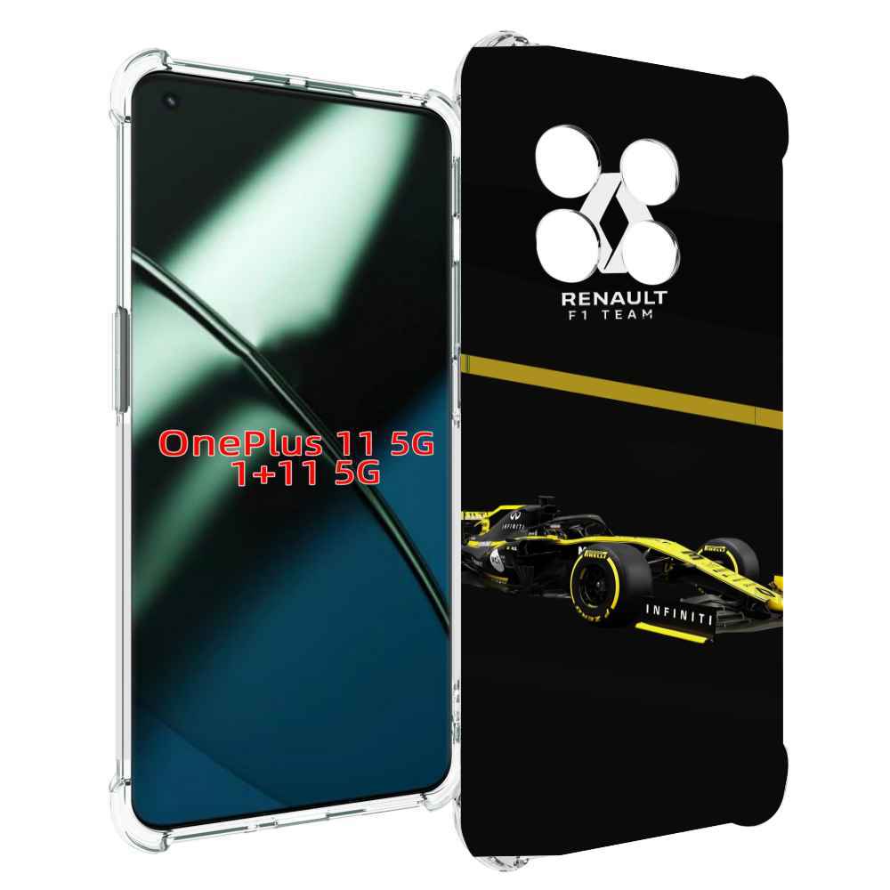 

Чехол MyPads рено renault 2 для OnePlus 11, Прозрачный, Tocco