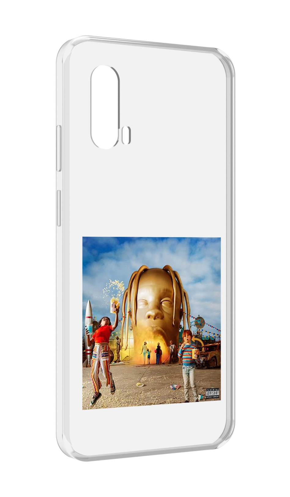 

Чехол MyPads Travis Scott - Astroworld для Blackview BV7100, Прозрачный, Tocco